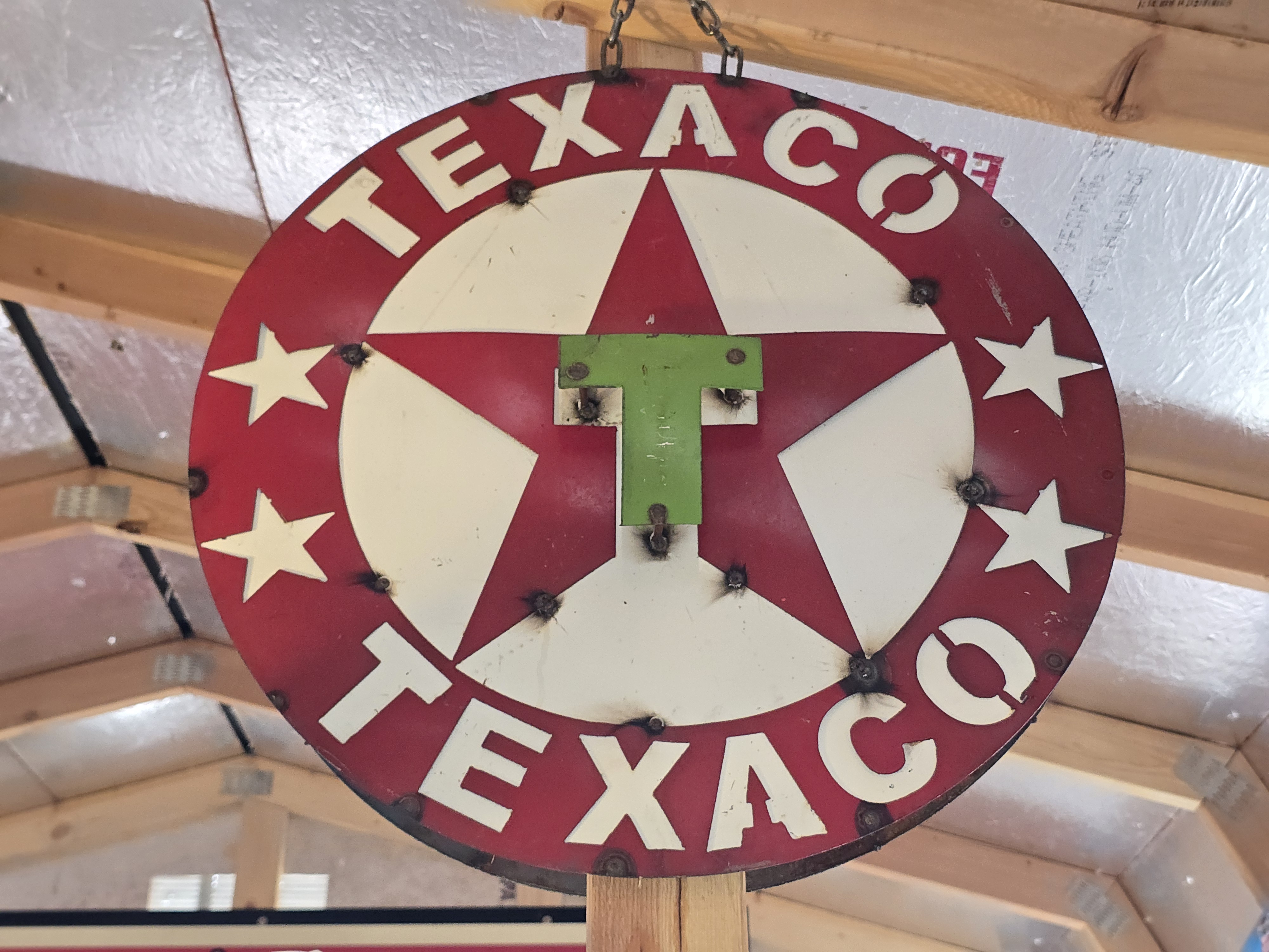 Retro Texaco Metal Sign