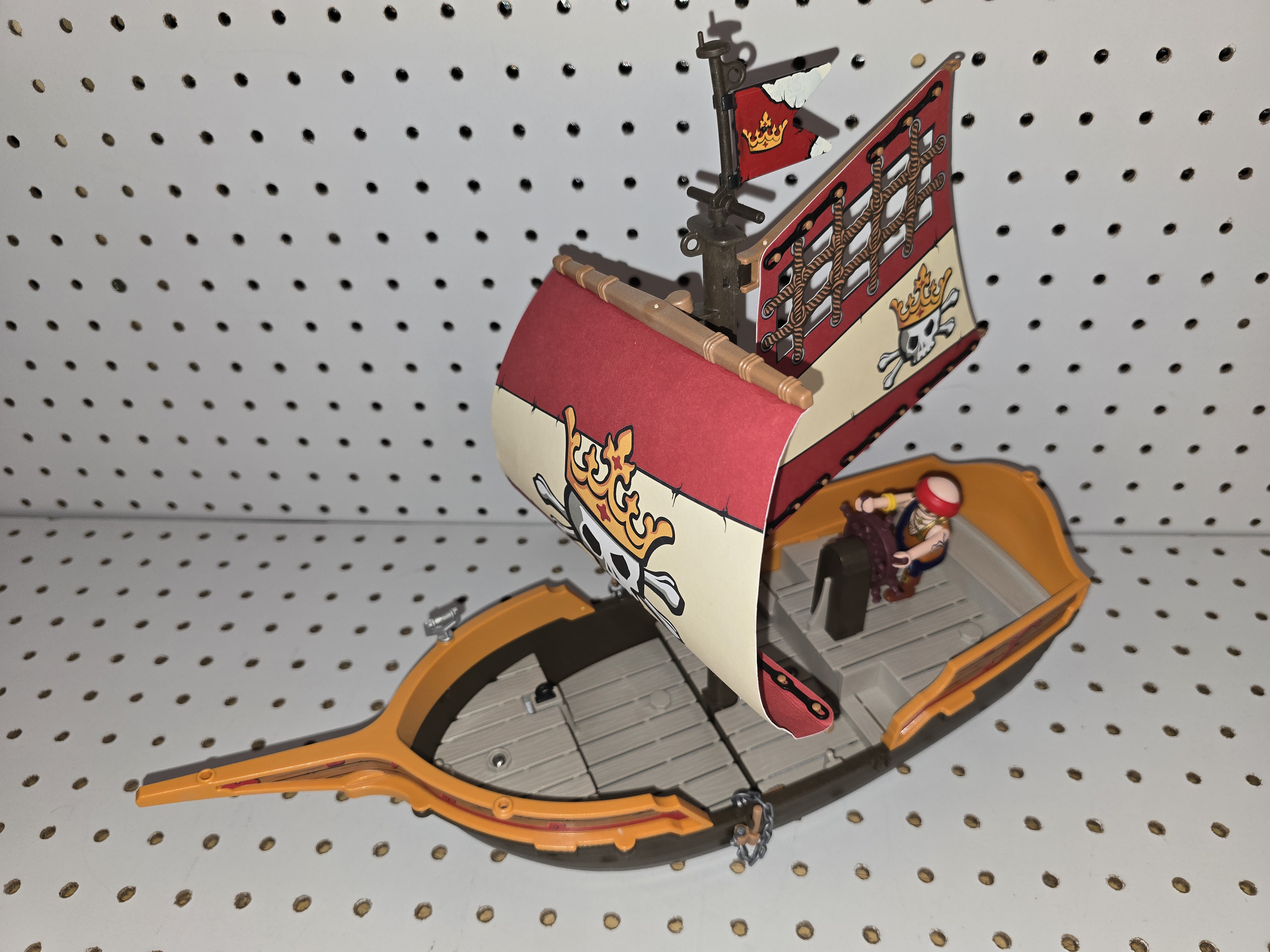 Pirate Ship Toy Playset