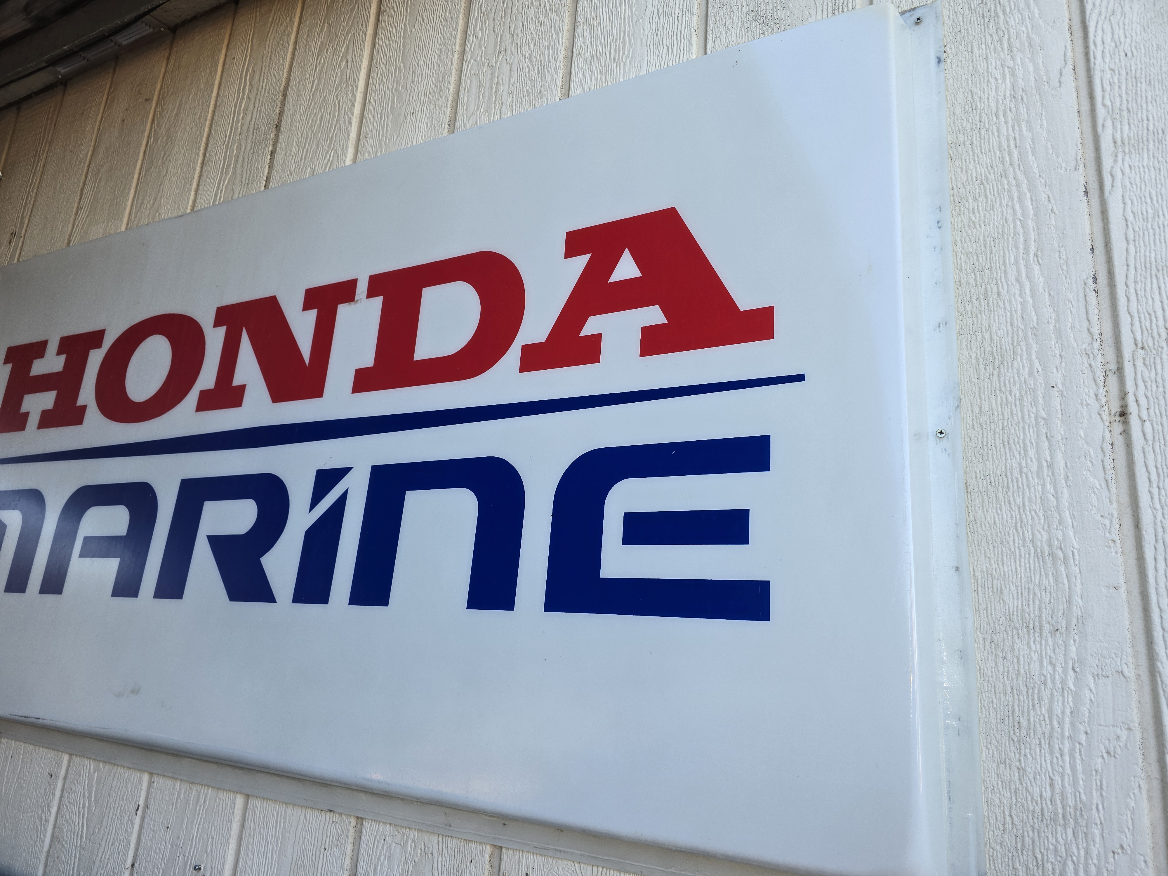 Honda Marine Sign