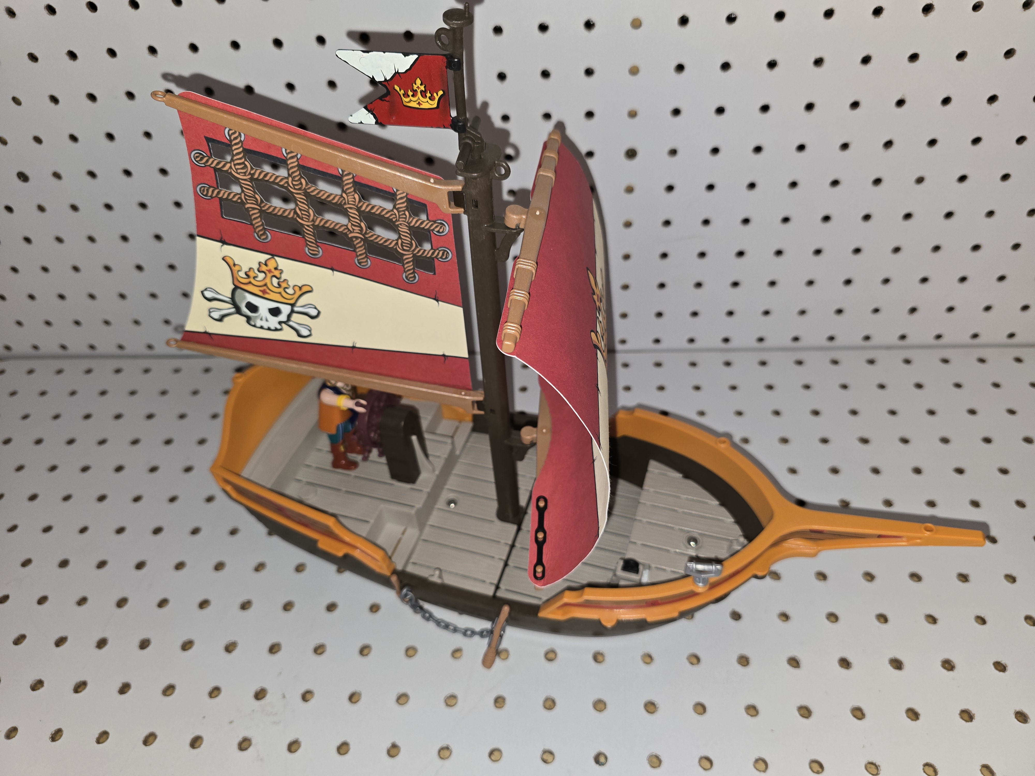 Pirate Ship Toy Playset