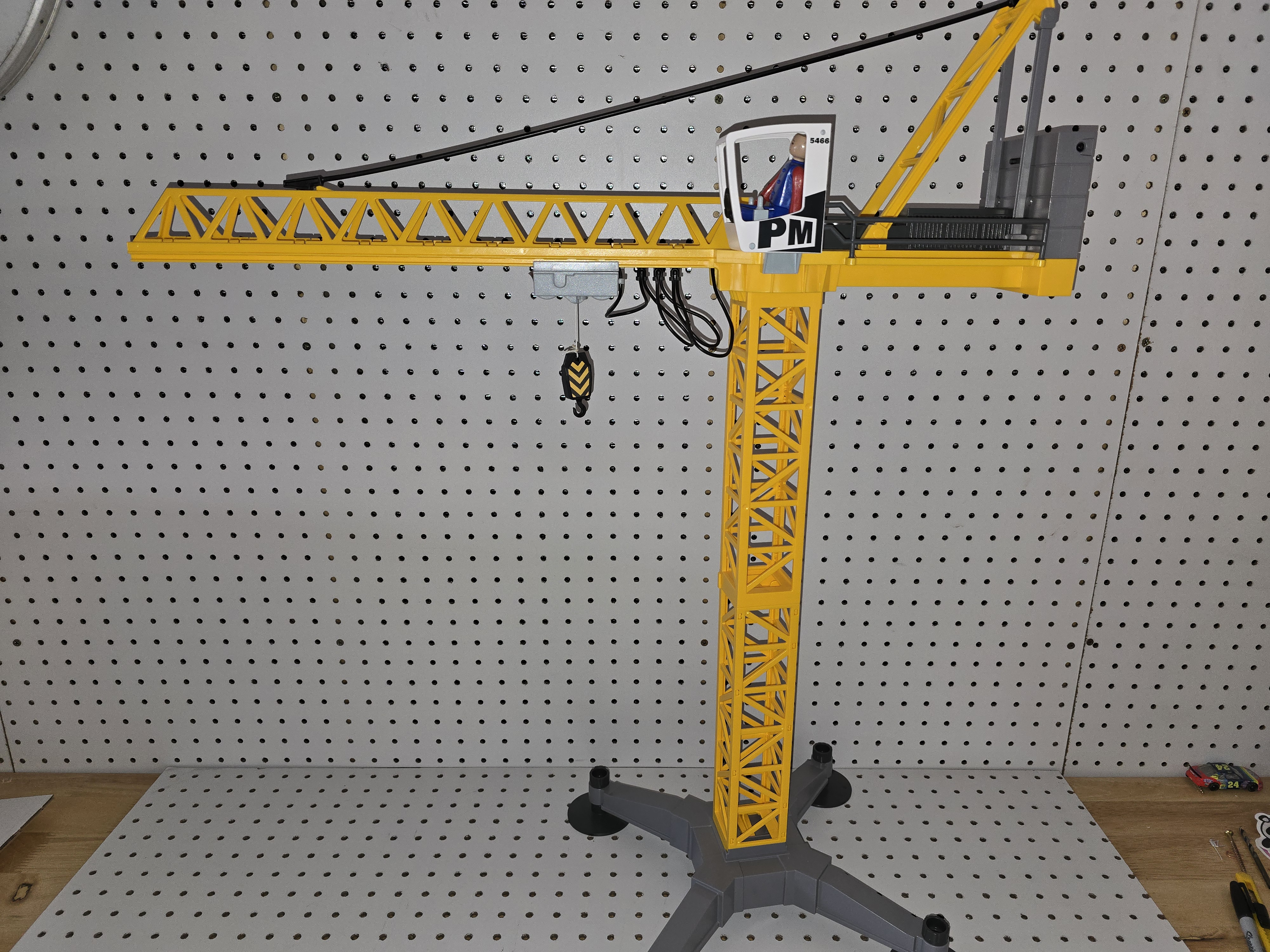 Toy Construction Crane Model