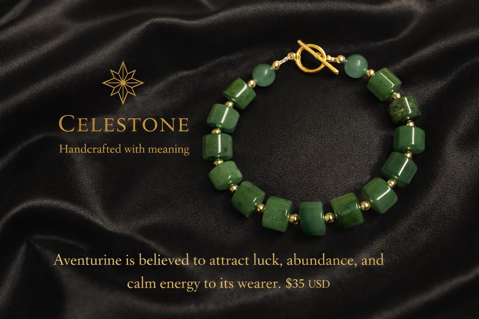 Aventurine Gemstone Bracelet