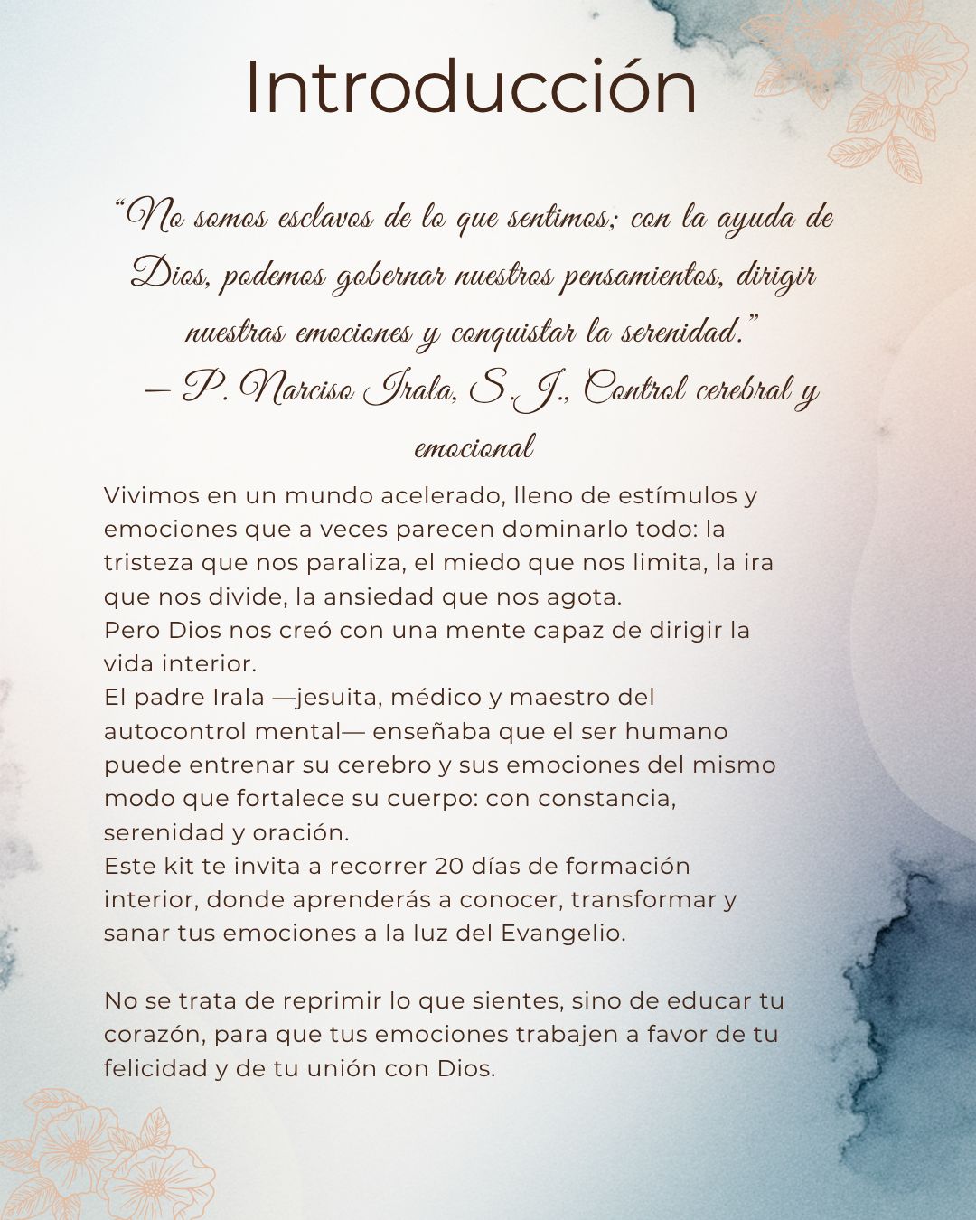 Manejo de las emociones