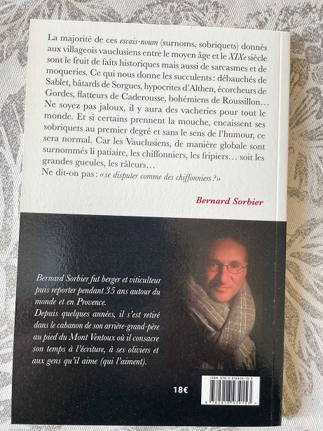 Les surnoms provencaux des villageois vauclusiens
