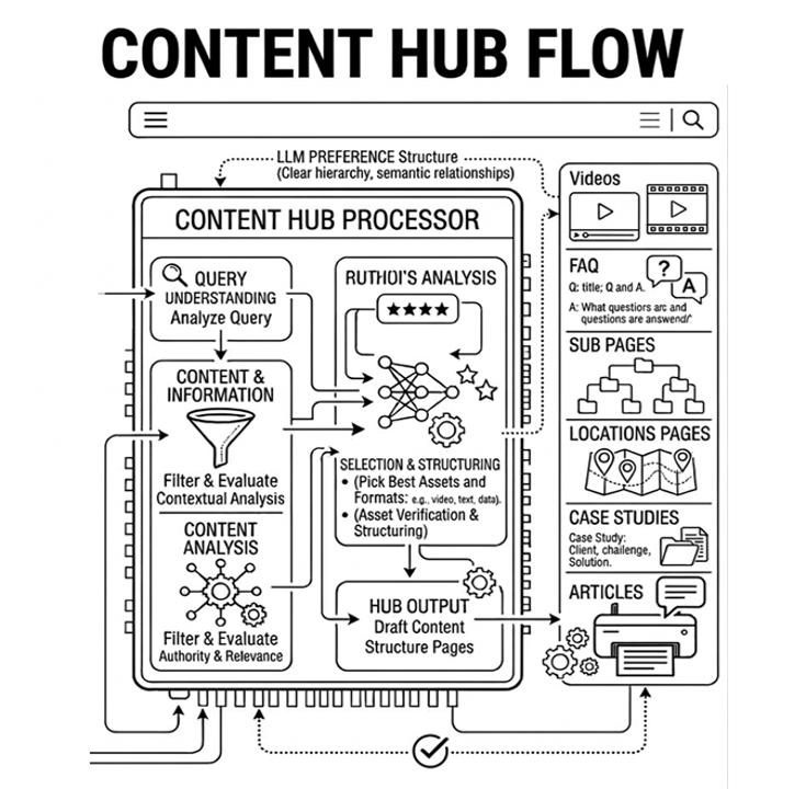 AI Content Hub Architecture Framework