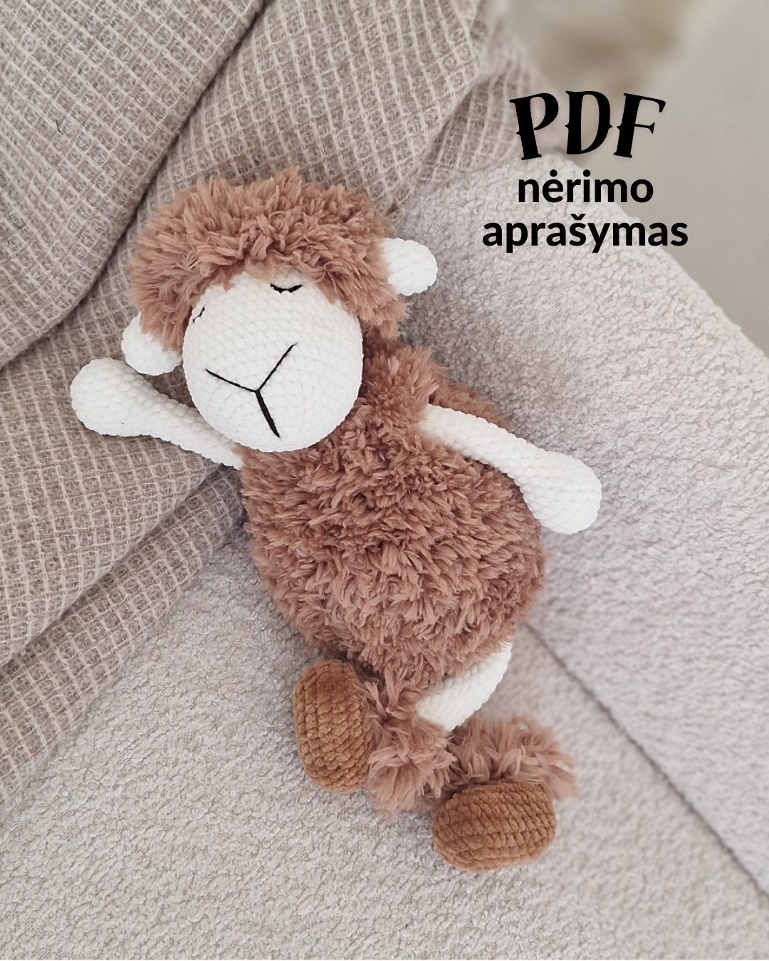 Kailinė avytė nėrimo vąšeliu aprašymas