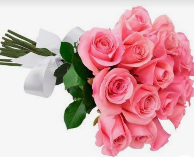 Buquê com 12 rosas