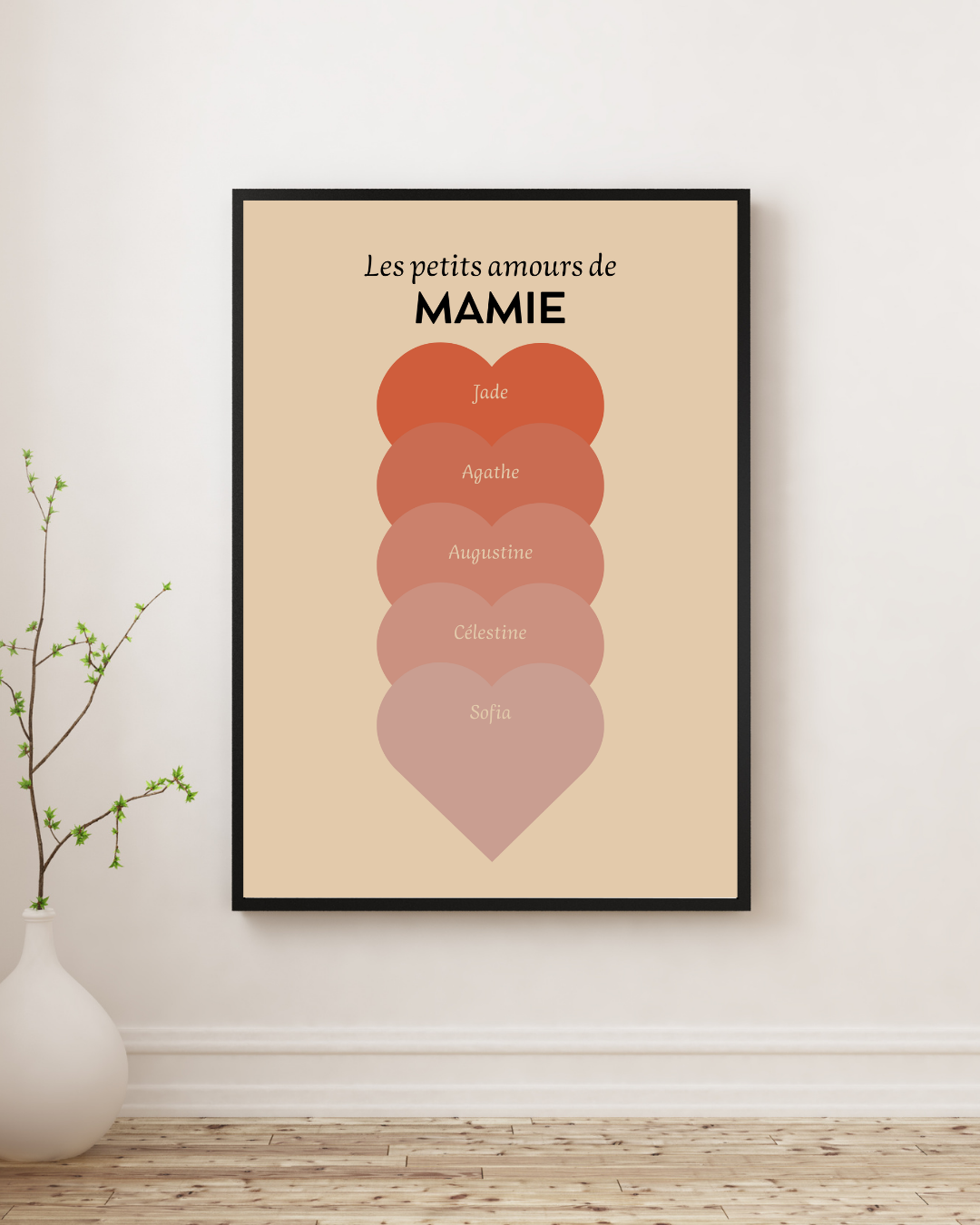 Les petits coeurs de Mamie