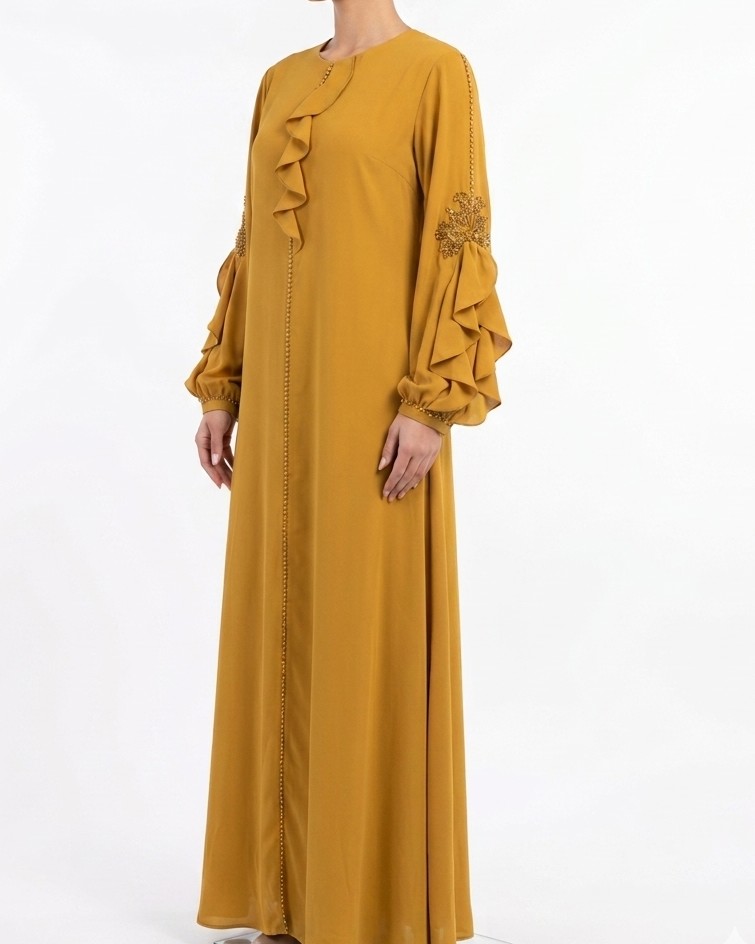 Mustard Dress