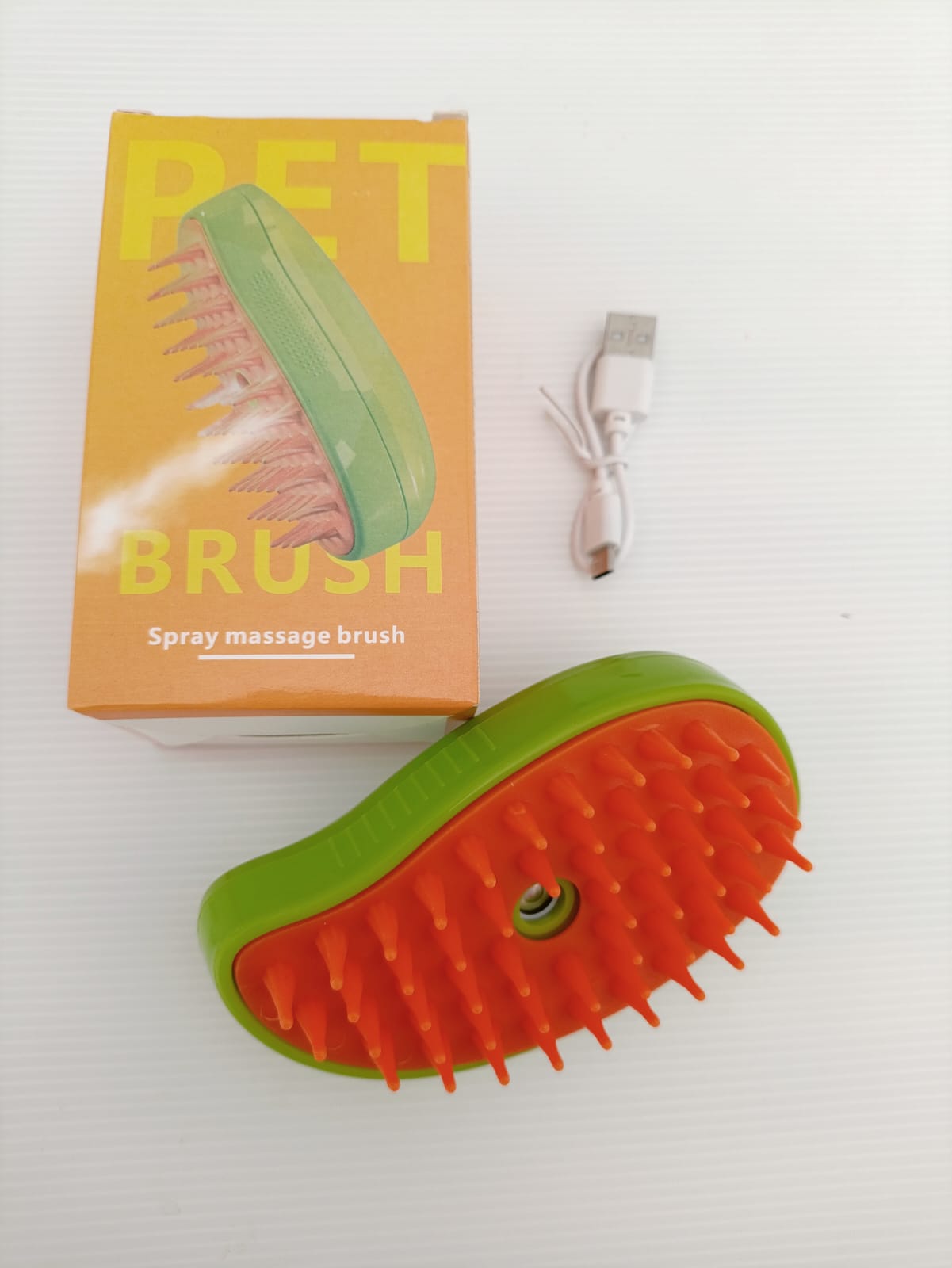 Cepillo a vapor para mascotas