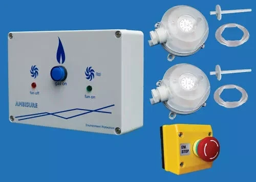 AMBISURE GAS INTERLOCK SYSTEM C/W 2 X PRESSURE SWITCH