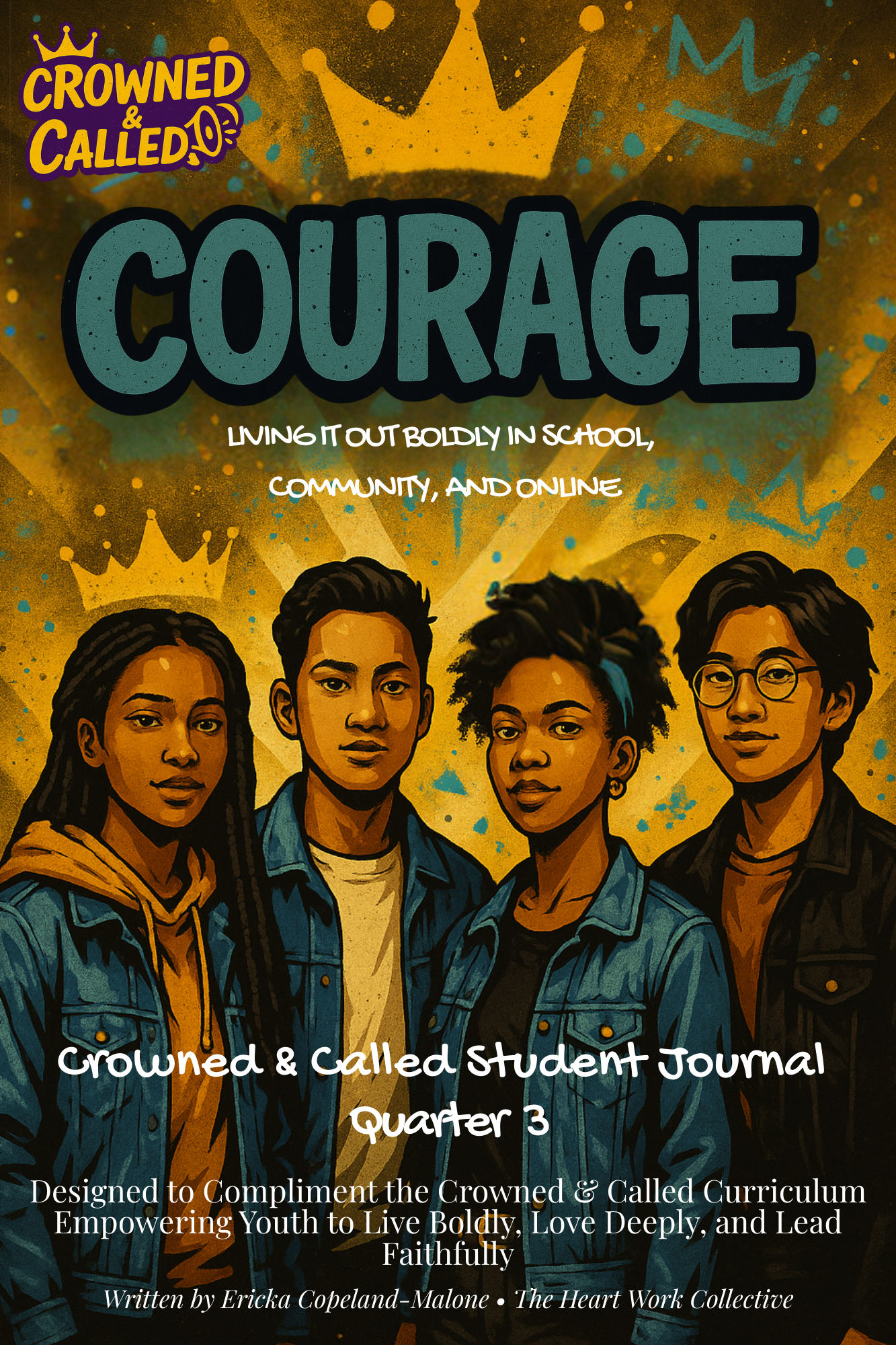 Crowned & Called Student Journal: Courage