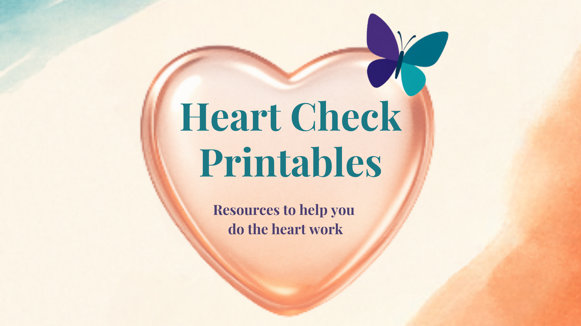 Heart Check Printables