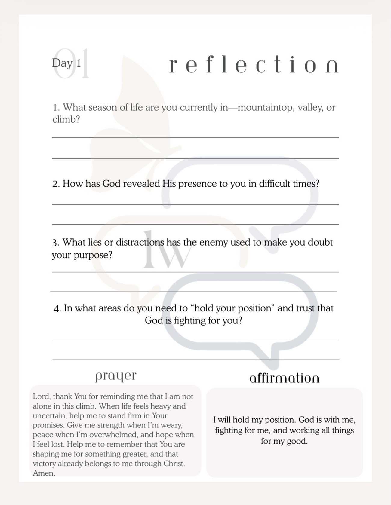 The Climb Within Digital Devotional Workbook