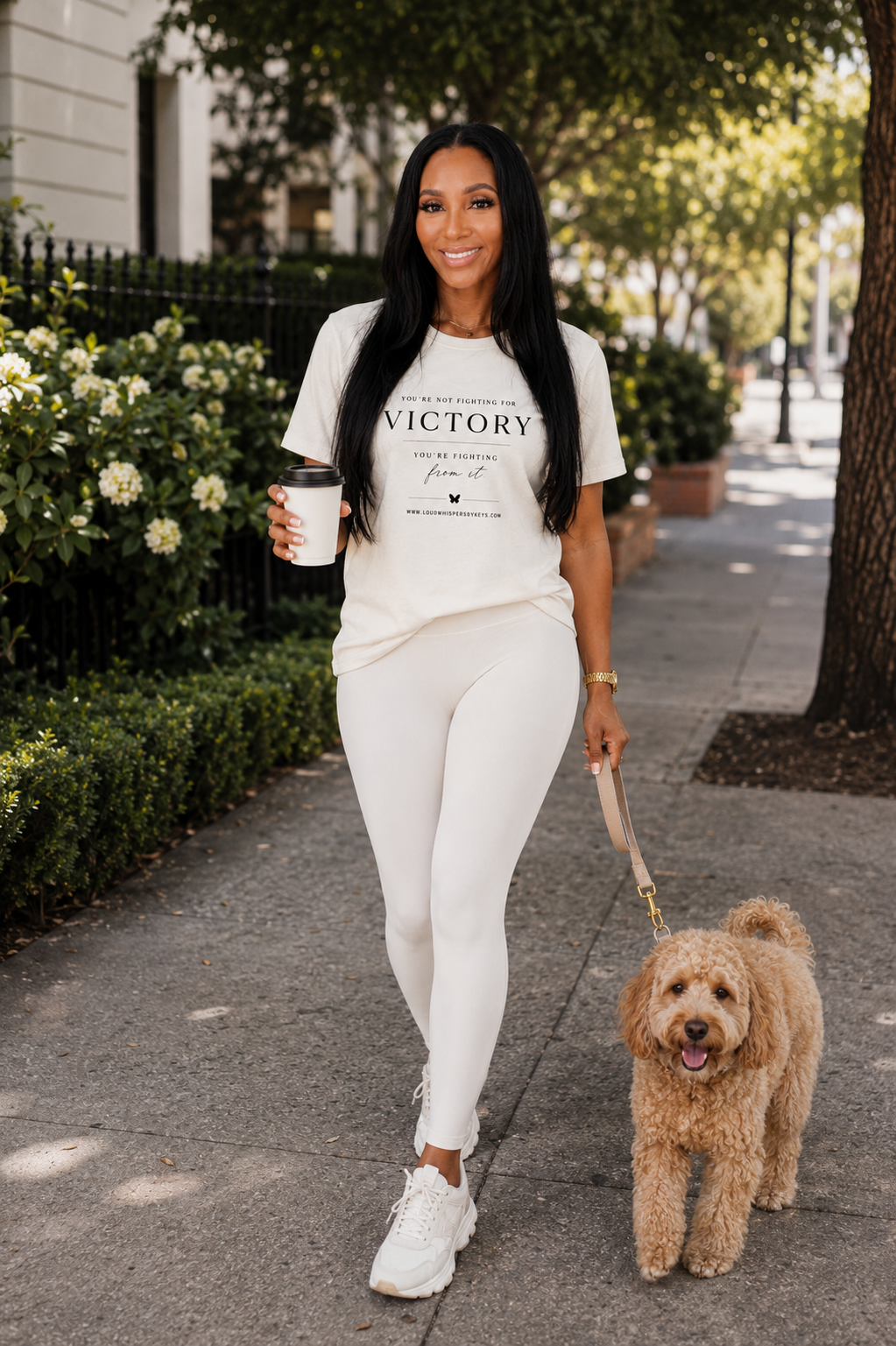 You’re Not Fighting For Victory… You’re Fighting From It Tee | LOUDwhispers Collection