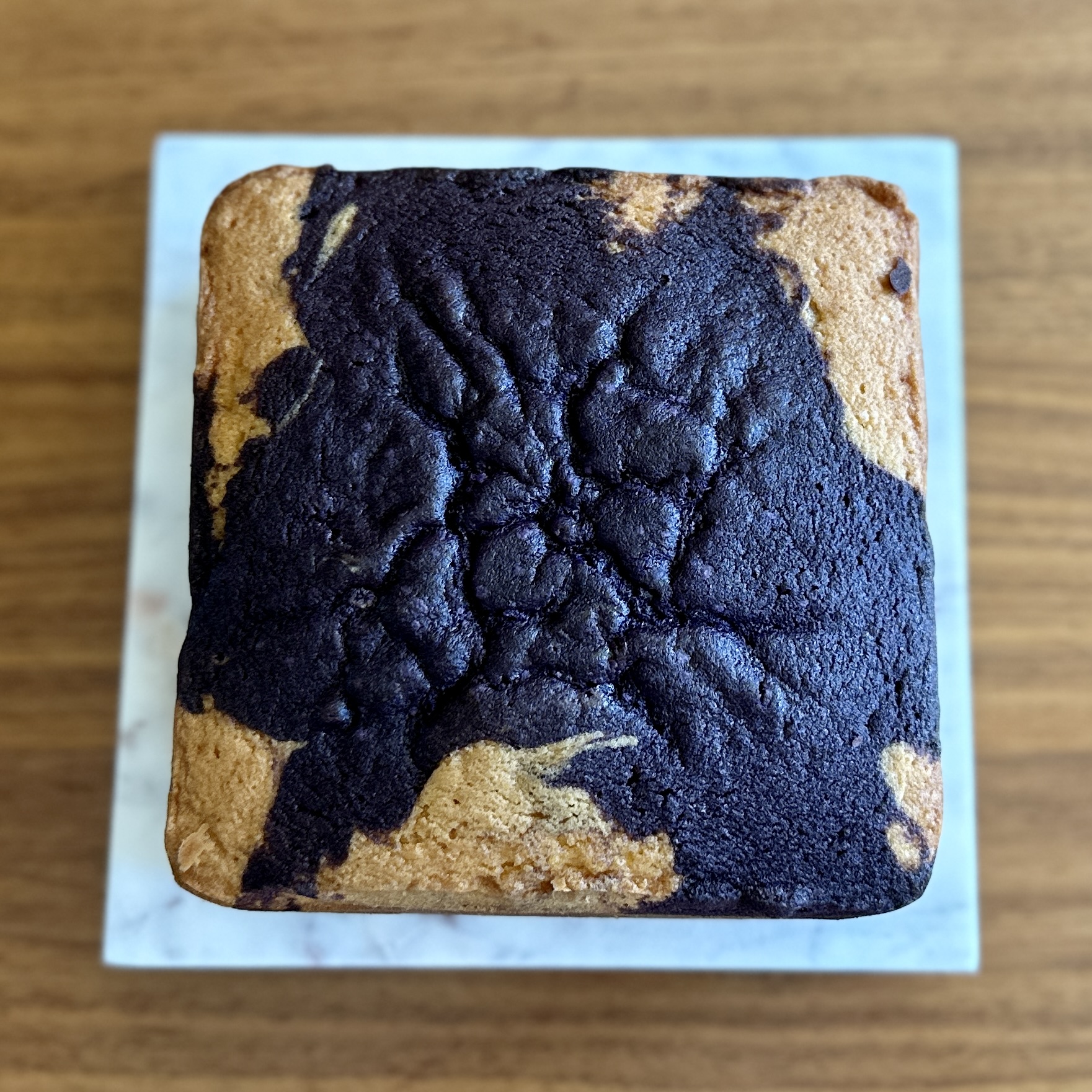 Ube Marble Pound Cake