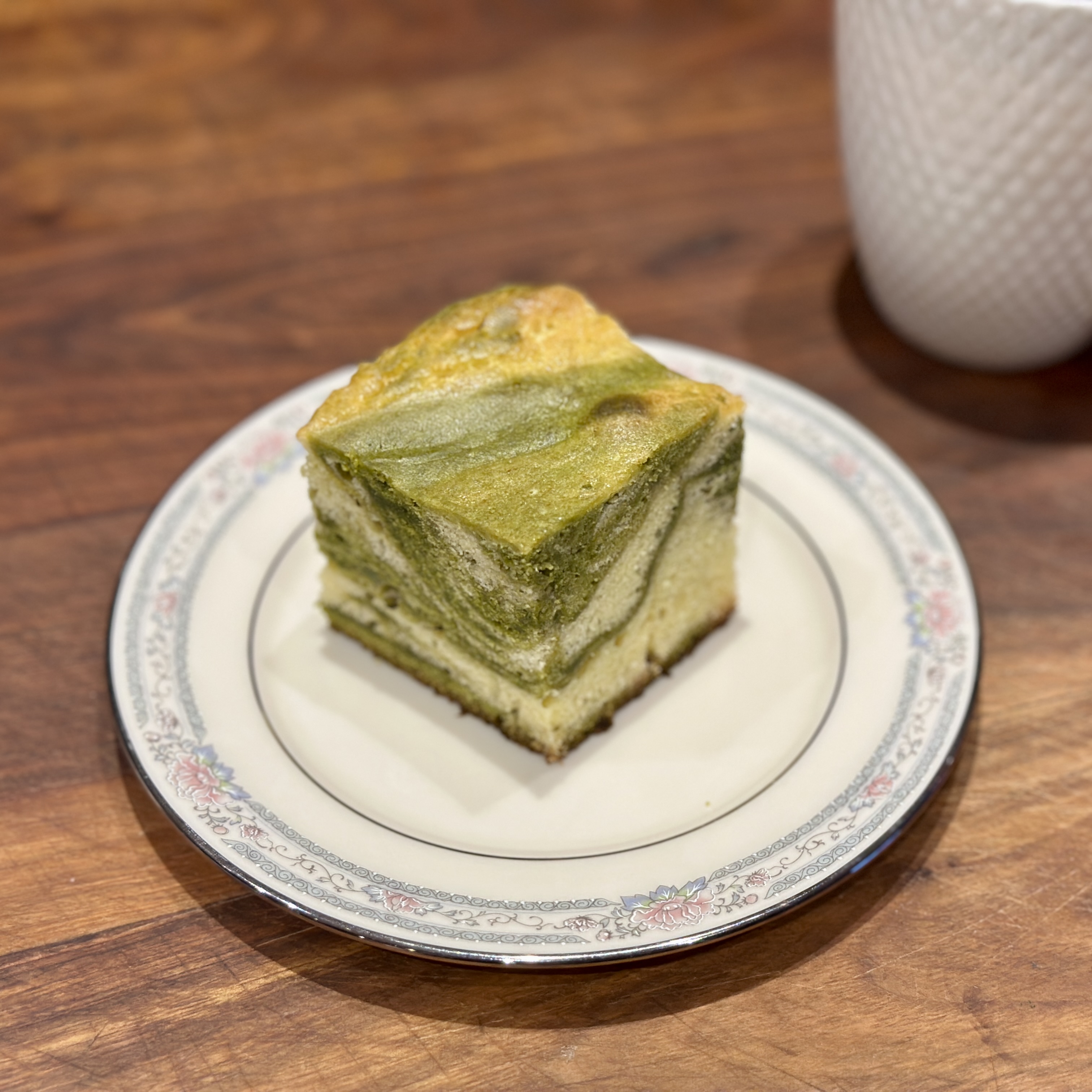 Matcha Marble Pound Cake