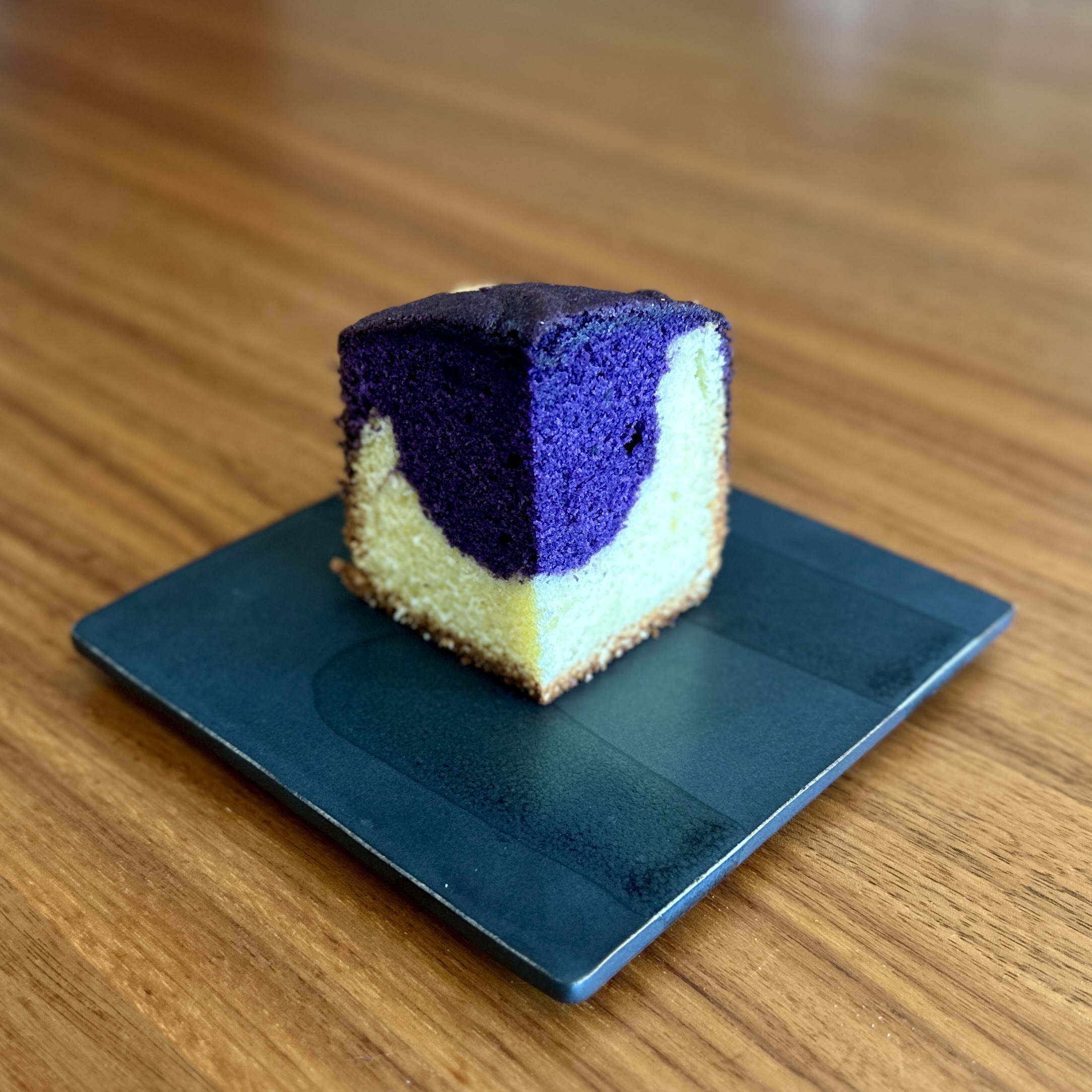Ube Marble Pound Cake