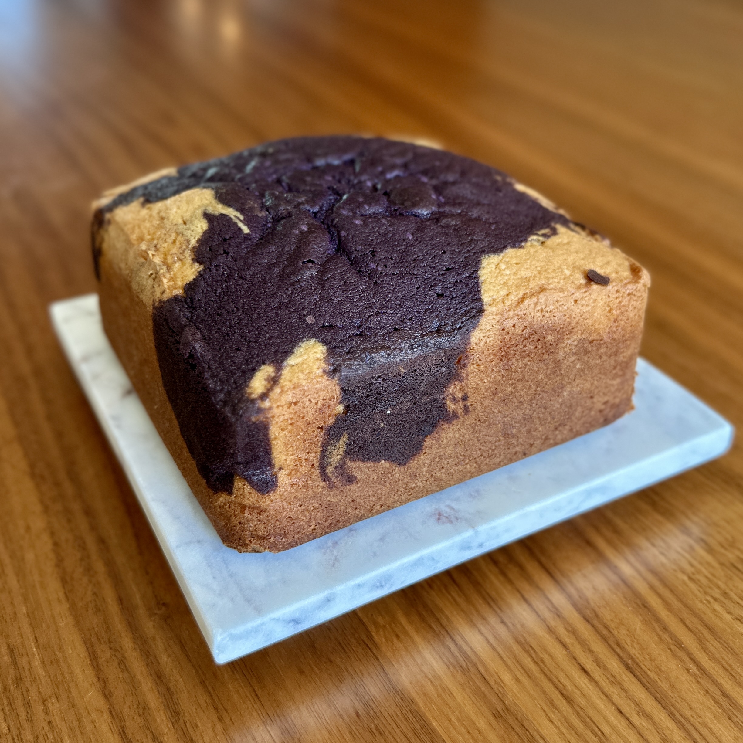 Ube Marble Pound Cake