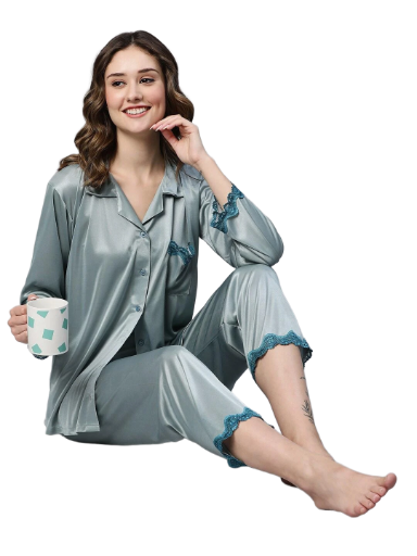 Satin Pajama Set