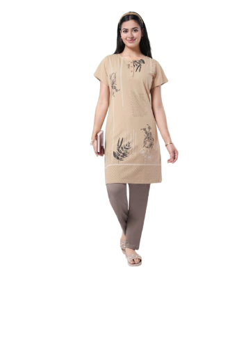 Kurti Long Night Suit KLNS 9091