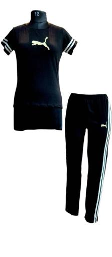 Women's Black Nightwear Set