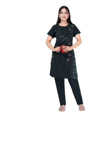 Kurti Long Night Suit