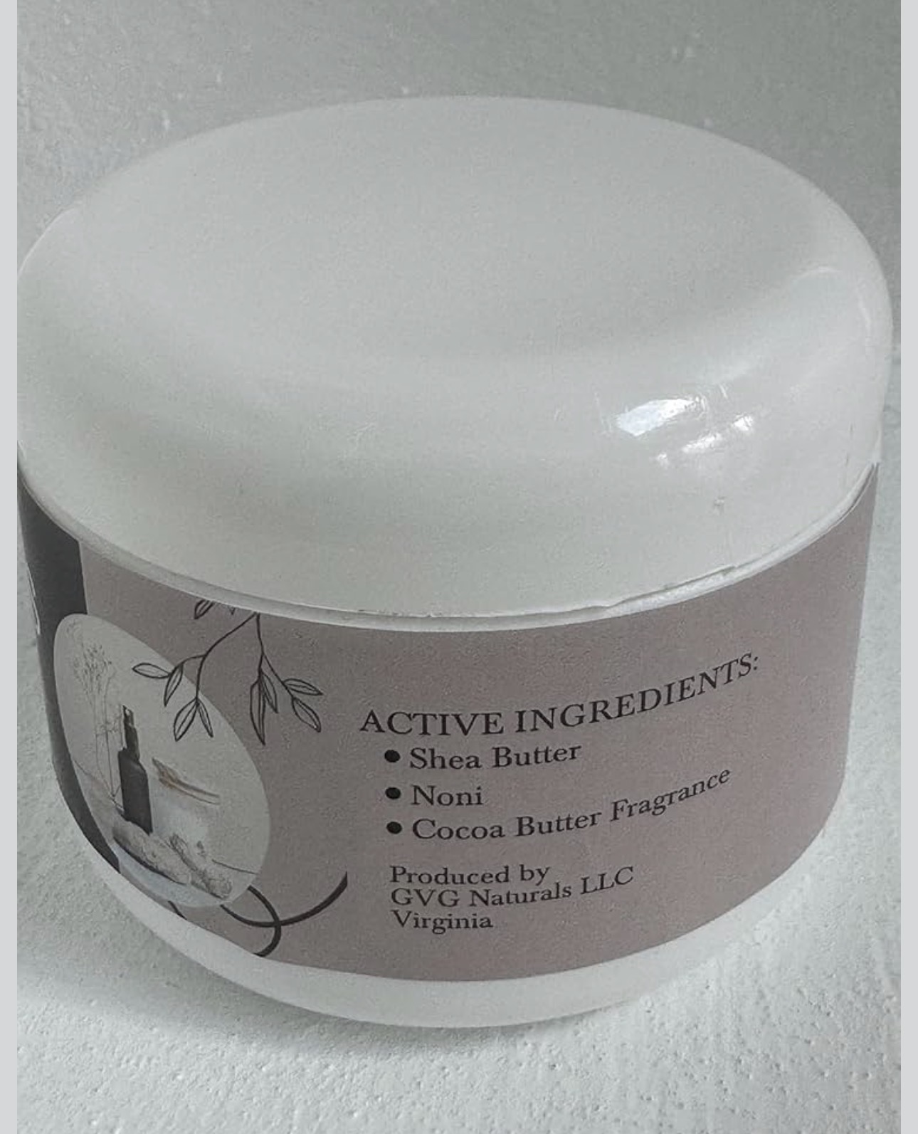 GVG Naturals Shea Butter + Noni Cream