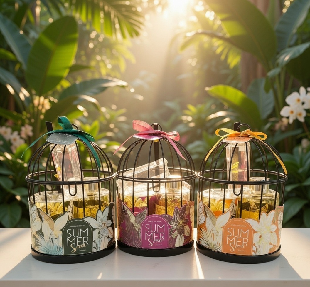 Coffret bougie et diffuseur en cage 🕯️ 