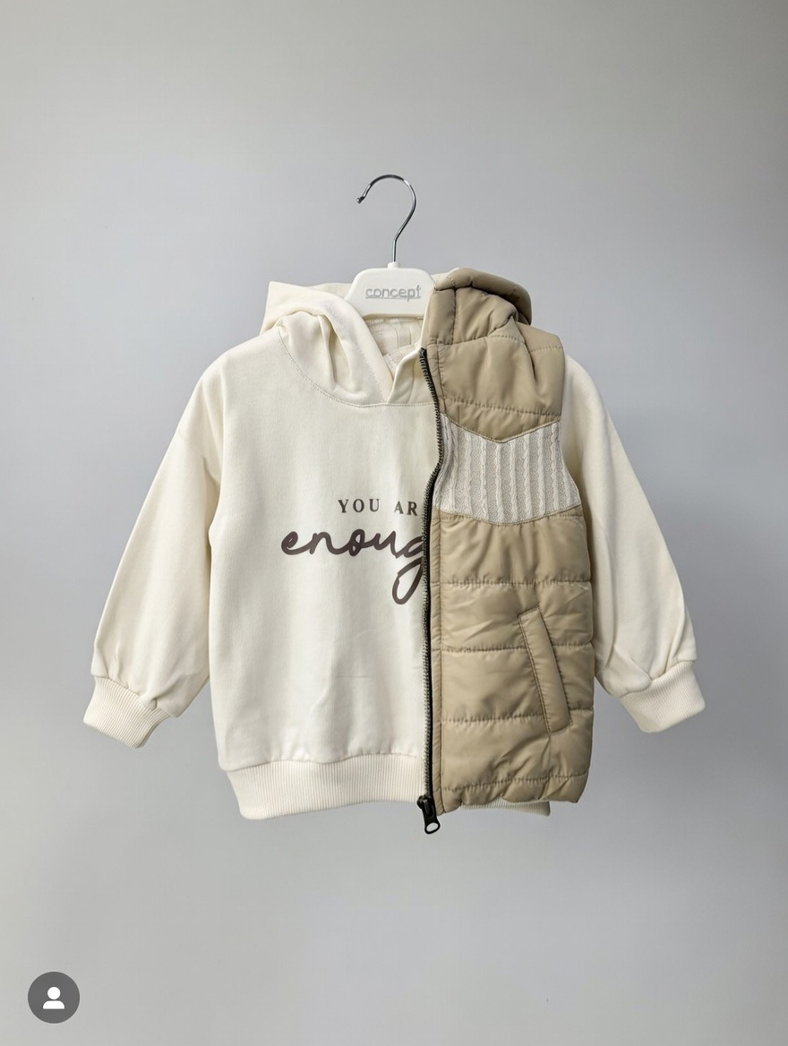 Ensemble pour enfant beige