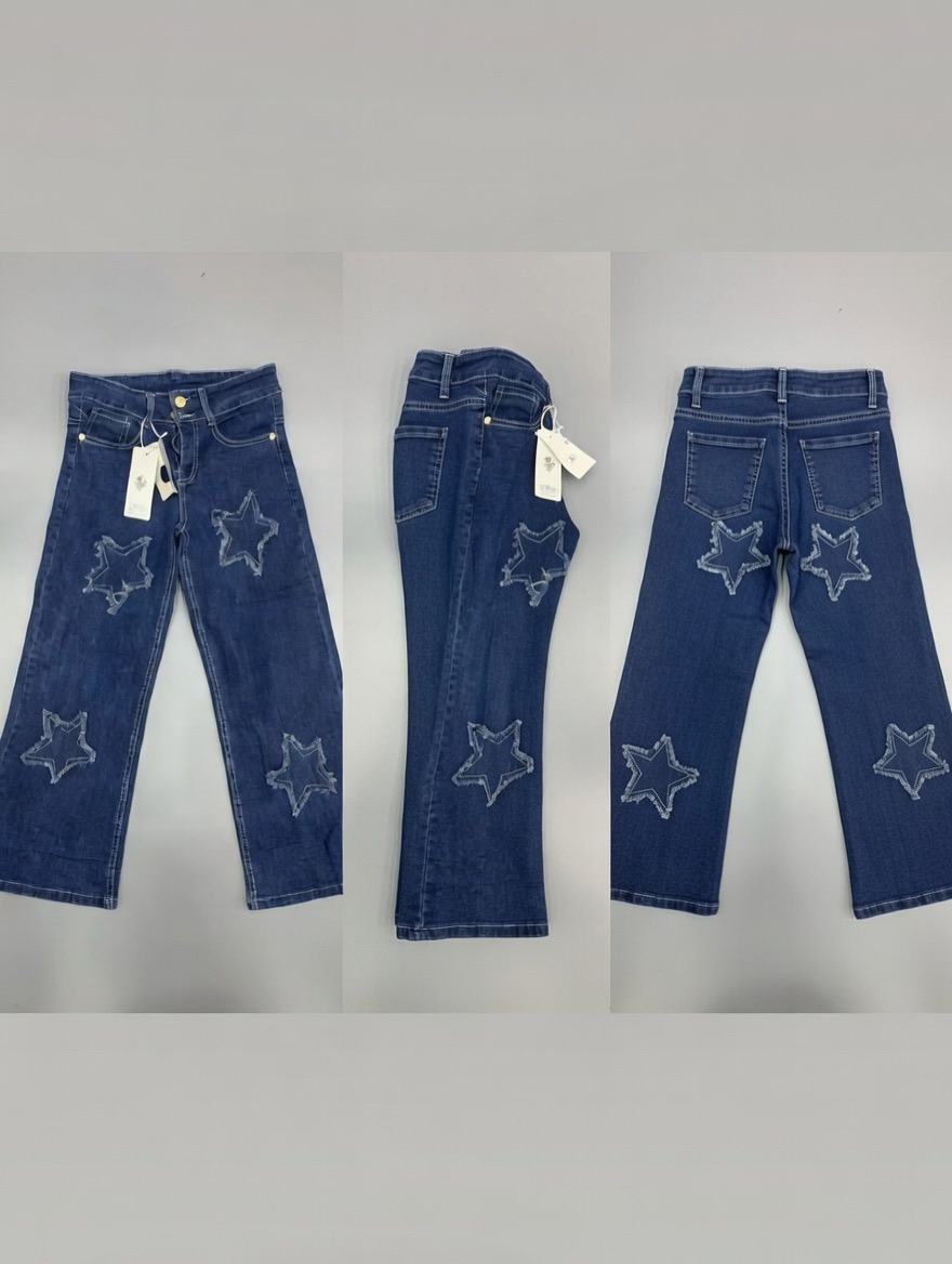 Jean Slim Fille Déchiré