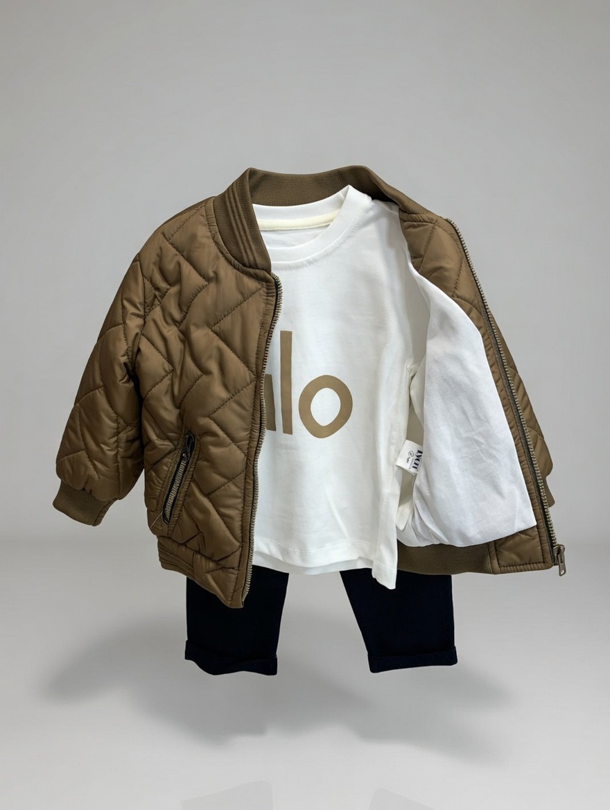 Ensemble 3 pièce enfant matelassée