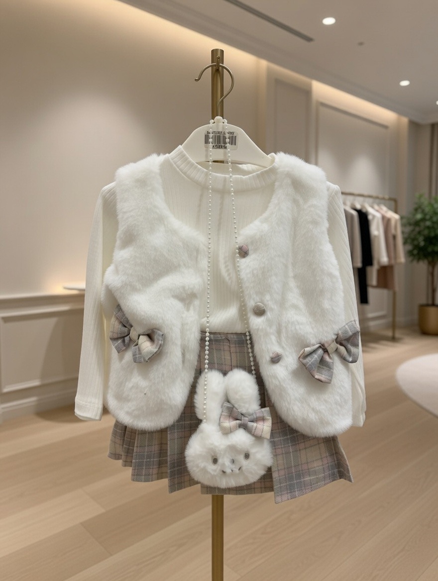 Ensemble fille élégant pour عيد الفطر 🌙 