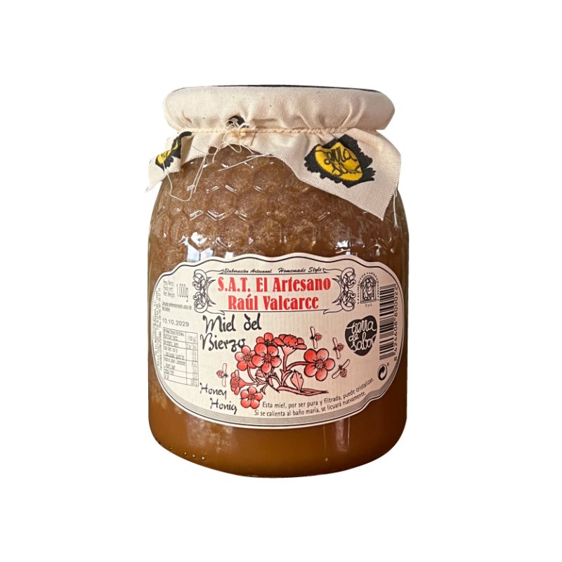 Tarro de Miel Artesana del Bierzo - S.A.T. Raúl Valcarce (1kg)