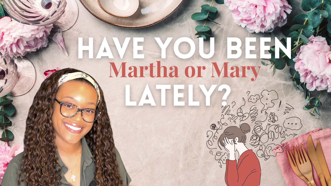 Striving vs. Stewardship: A Mary & Martha Reflection Guide