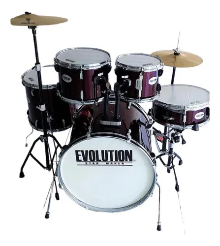 Batería Acústica Evolution Sp525tc