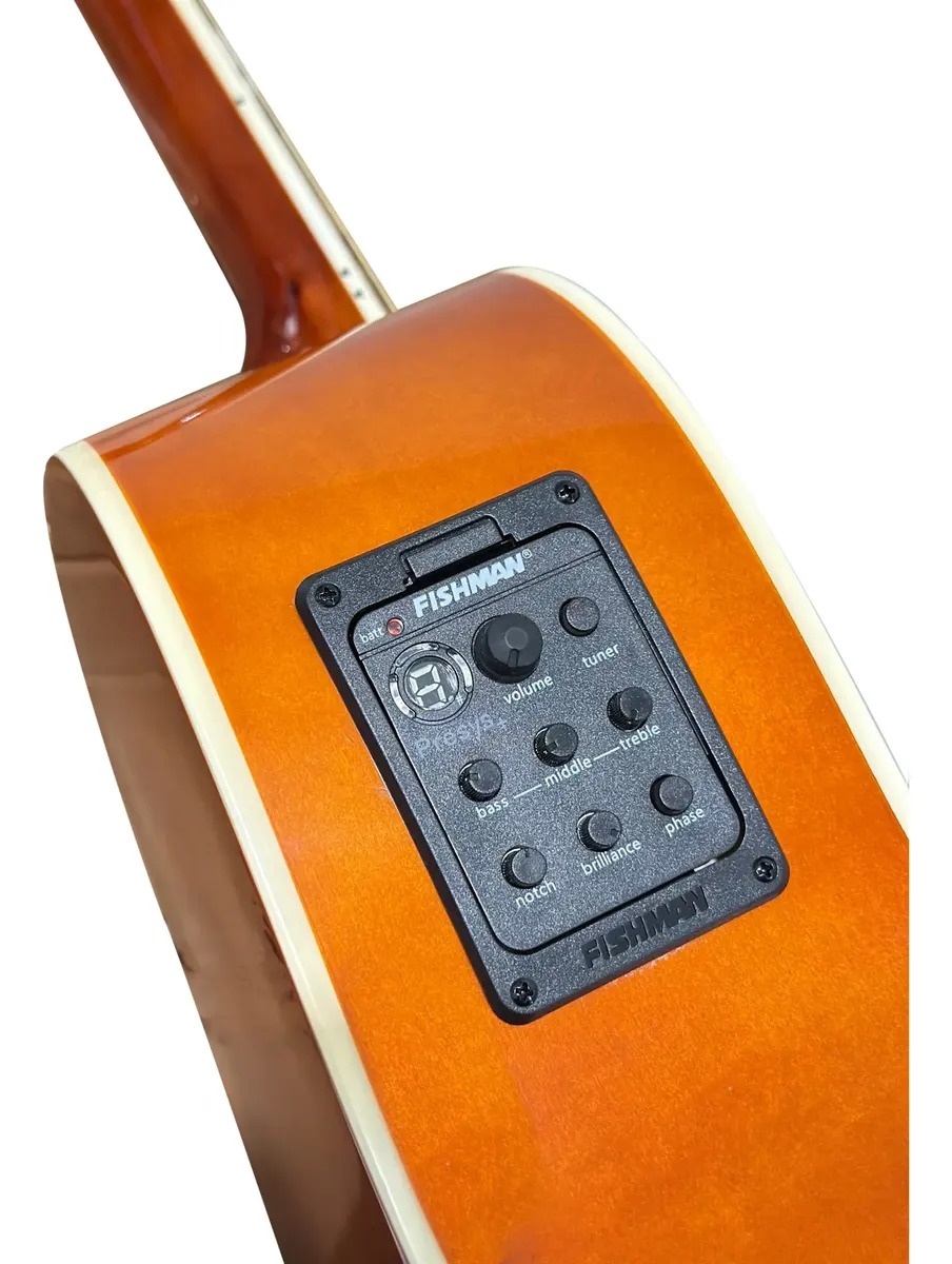 Guitarra Electroacustica McCartney - Bfg-4117cfm-eqnt