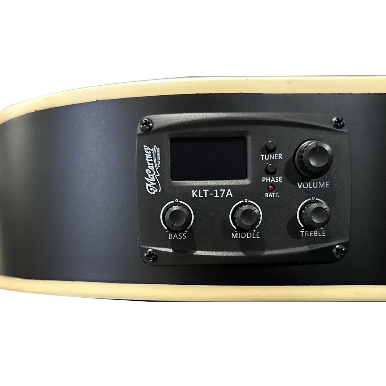 Guitarra Electroacustica McCartney QCG10SLCEM BK