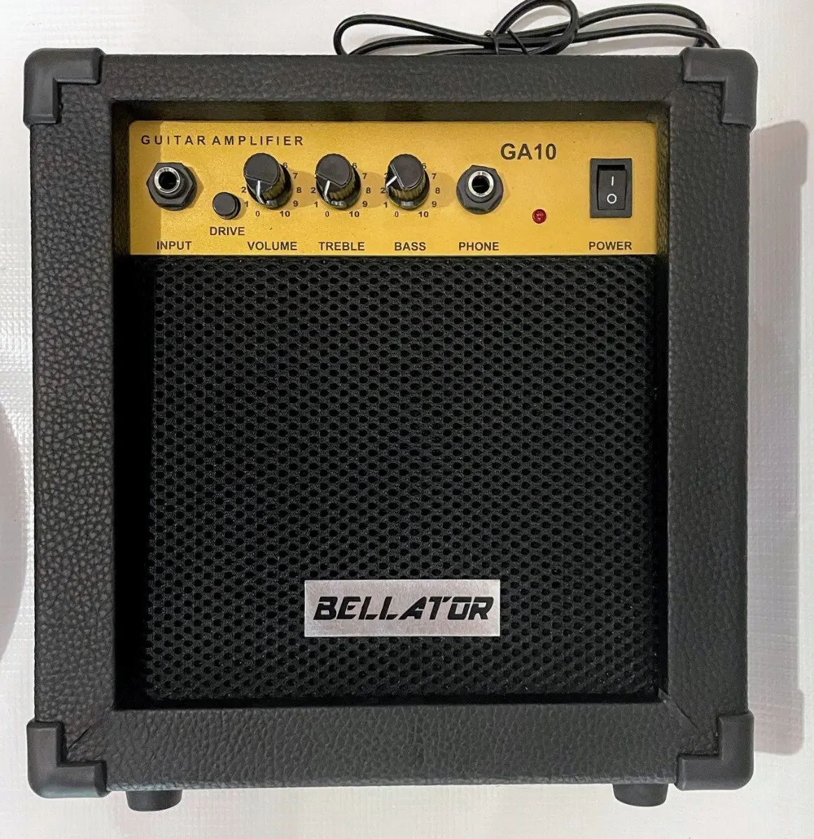 Kit de Guitarra Electrica - Bellator - NEG10WLPBK