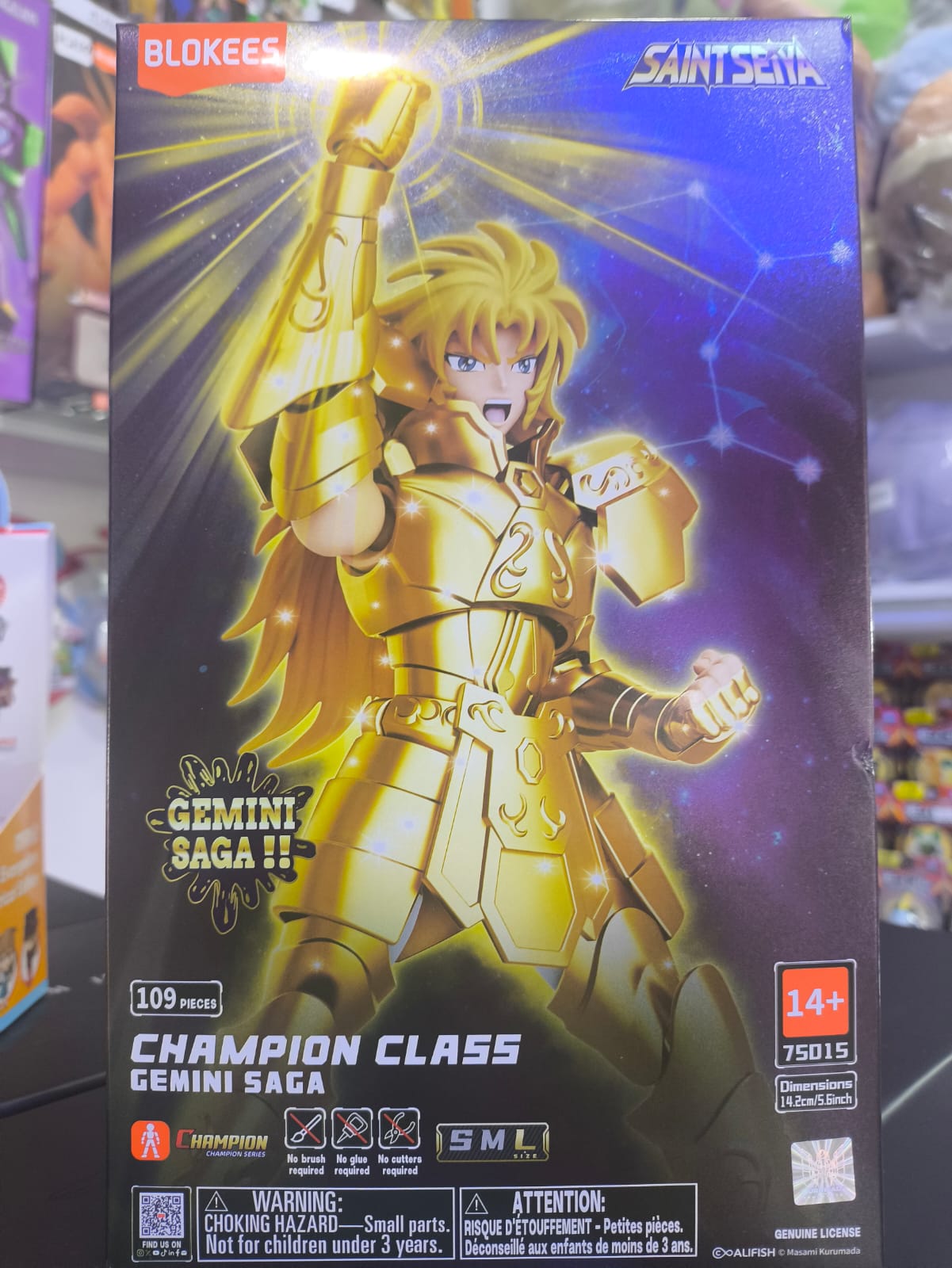 Saint Seiya Géminis Saga Blokees 