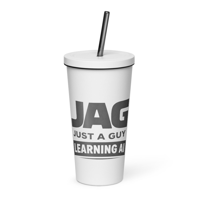 JAG (Guy) Tumbler With Straw