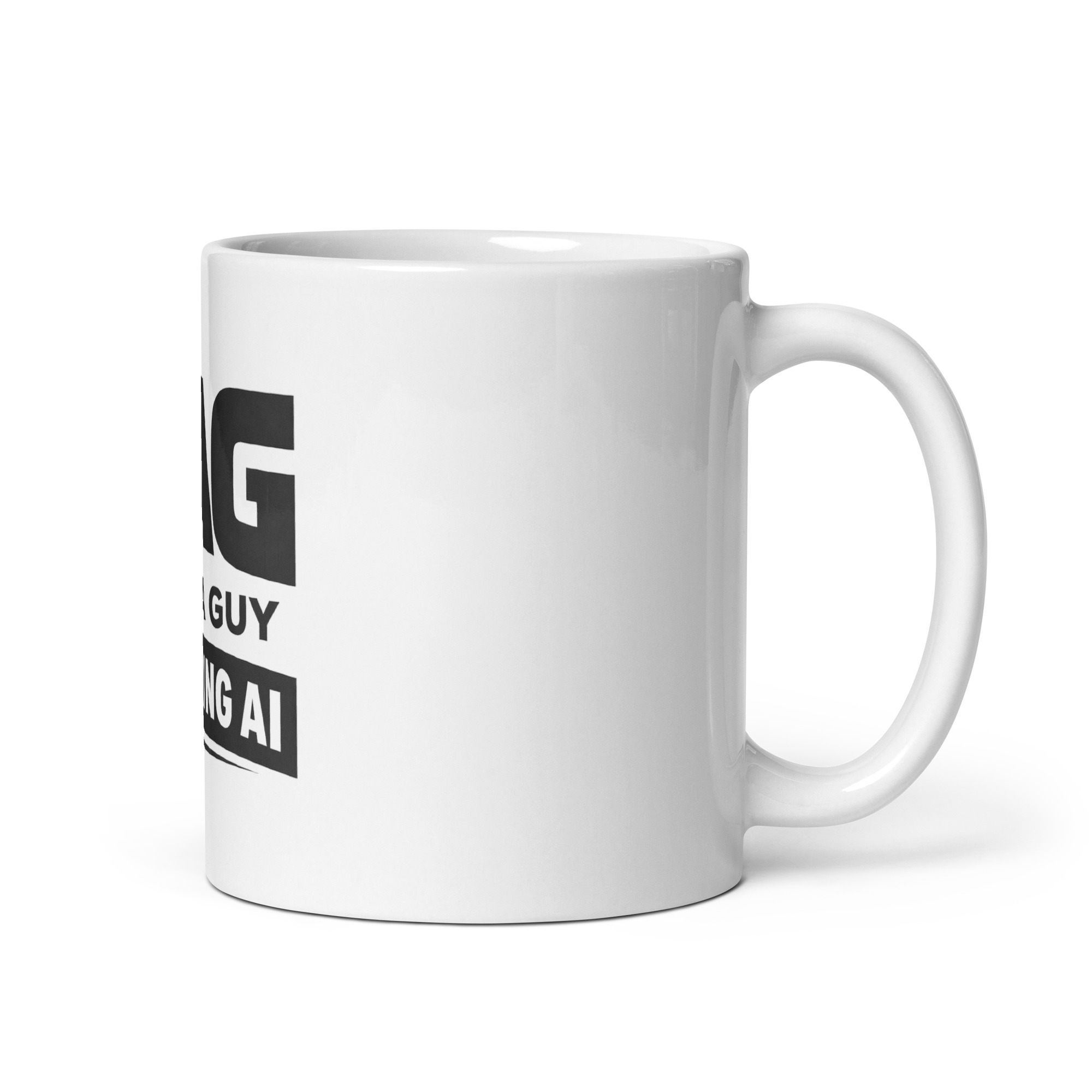 JAG (Guy) White Glossy Mug