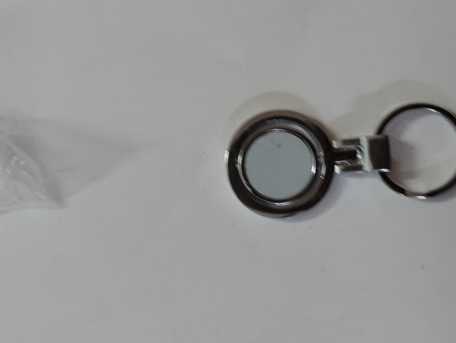 Round Metal Keychain