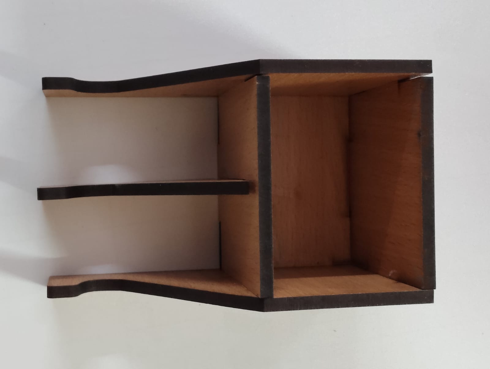 Wooden Pen and Mobile Holder