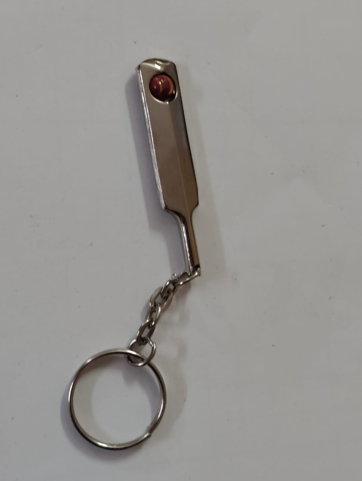 Cricket Bat Keychain