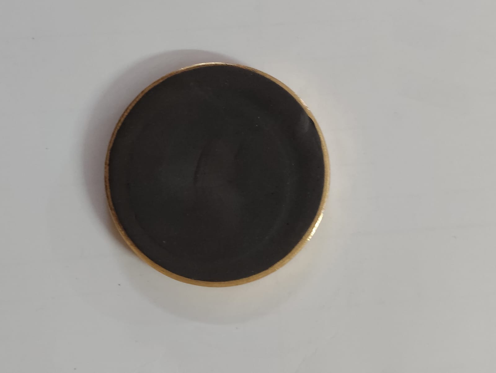 Black Ceramic Coaster