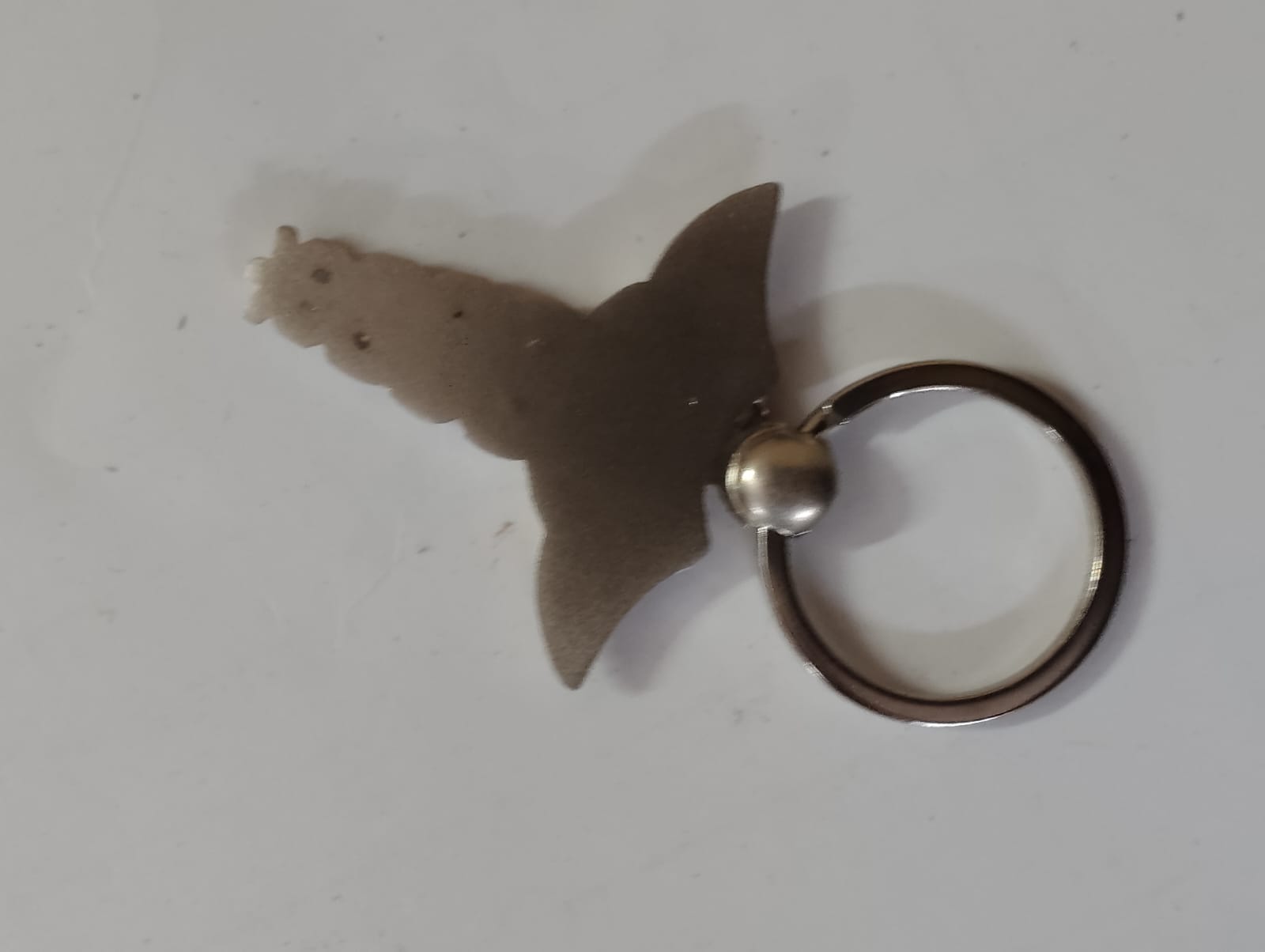 Metal Wizard Hat Keychain
