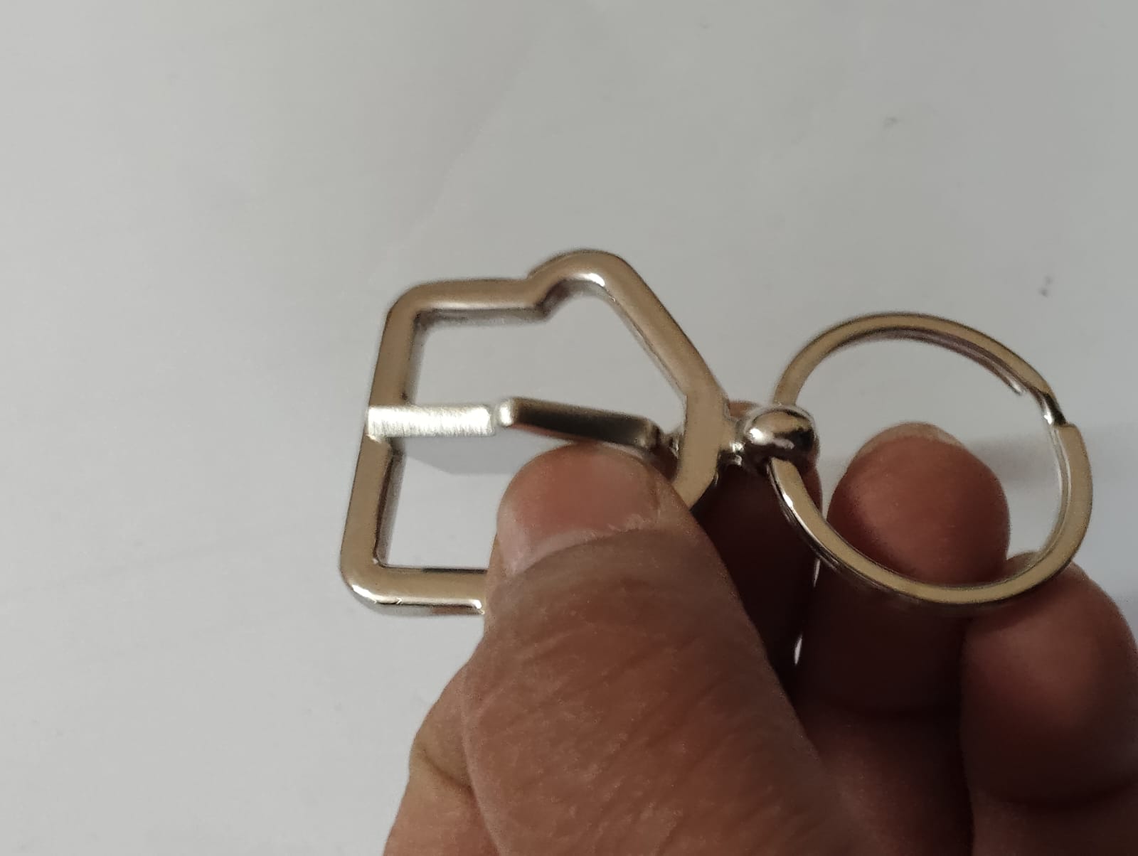 Metal Buckle Keychain