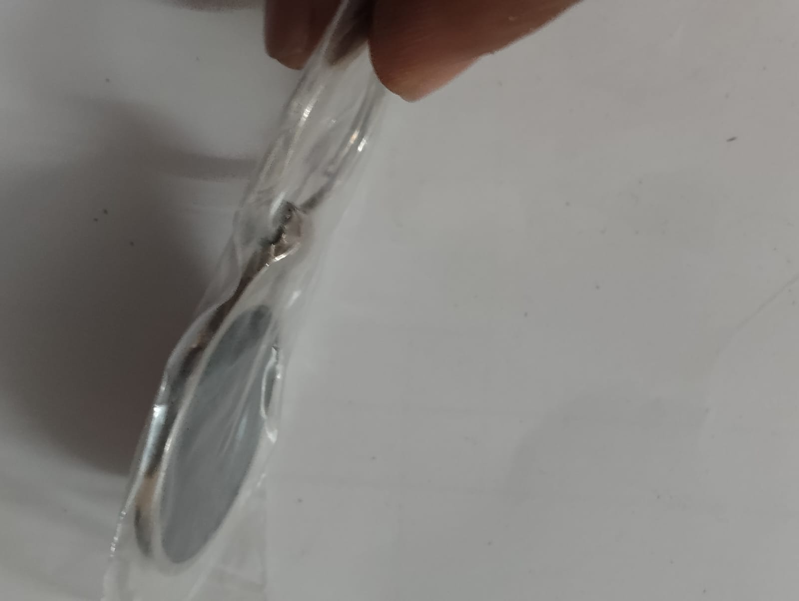 Round Metal Keychain