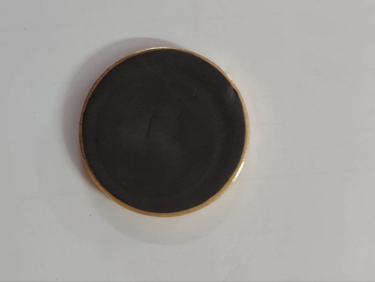 Black Ceramic Coaster